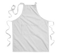 Westford Mill Fairtrade Full Apron in Light Grey Westford Mill Light Grey