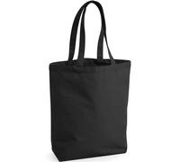 Westford Mill Fairtrade Shopper Bag in Black Westford Mill Black