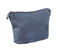 Westford Mill Garment Dyed Accessory Bag in Mid Blue Westford Mill Mid Blue