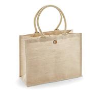 Westford Mill Juco Shopper Bag (Pack of 2) (One Size) (Natural)