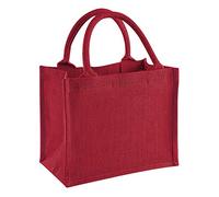 Westford Mill Jute Mini Gift Bag One Size Red/red