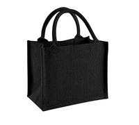 Westford Mill Jute Mini Gift Bag One Size Black/Black
