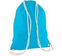 Westford Mill Men's Cotton Drawstring Bag in Baby Blue Westford Mill Baby Blue