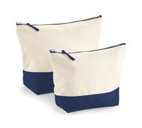 Westford Mill Men's Dipped Base Canvas Accessory Bag Pack of 2 in Natural | Size: Medium Westford Mill Natural M