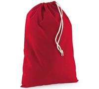 Westford Mill Drawstring Bag - Classic Red
