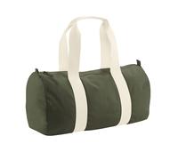 Westford Mill Men's EarthAware Barrel Bag in Dark Olive Westford Mill Dark Olive One Size