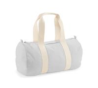 Westford Mill Men's EarthAware Barrel Bag One Size in Light Grey Westford Mill Light Grey One Size