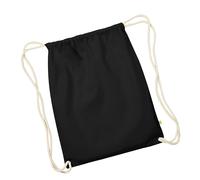 Westford Mill Men's Earthware Gymsac (13 Litres) in Black Westford Mill Black