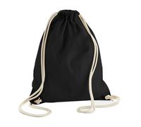 Westford Mill Men's Earthware Gymsac (13 Litres) Pack of 2 in True Black Westford Mill True Black