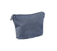 Westford Mill Men's Garment Dyed Accessory Bag in Mid Blue Westford Mill Mid Blue One Size