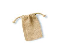 Westford Mill Men's Jute Rope Close Plain Stuff Bag in Natural | Size: 2XS Westford Mill Natural 2XS
