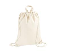 Westford Mill Men's Nautical Plain Drawstring Bag in Natural Westford Mill Natural