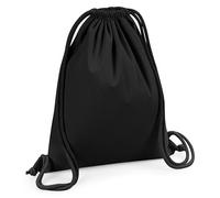 Westford Mill Men's Premium Cotton Gym Sack in Black Westford Mill Black