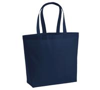 Westford Mill Premium Cotton Maxi Tote Bag F - French Navy