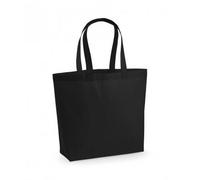 Westford Mill Men's Premium Cotton Maxi Tote Bag Pack of 2 in Black Westford Mill Black One Size