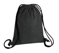 Westford Mill Men's Revive Drawstring Bag in Black Westford Mill Black
