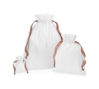 Westford Mill Men's Ribbon Cotton Drawstring in White | Size: Medium Westford Mill White M