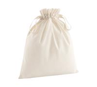 Westford Mill Men's Soft Cotton Drawcord Bag in Natural | Size: Small Westford Mill Natural S
