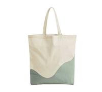 Westford Mill Men's Wave Pattern Maxi Tote Bag in Medium Beige Westford Mill Medium Beige One Size