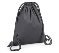 Westford Mill Organic Premium Cotton Gym Sack - Graphite