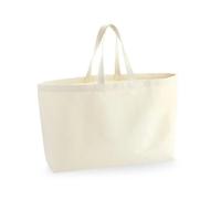 Westford Mill Oversized Canvas Tote Bag Bag Cotton Shopping Reusable Bag