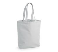 Westford Mill Plain Fair Trade Camden Shopper Shopping Bag (13 Litres) in Light Grey Westford Mill Light Grey