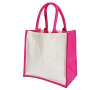 Westford Mill Printers Midi Jute Bag (14 Litres) (Pack of 2) BC4534