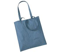 Westford Mill Promo Bag For Life - 10 Litres (Pack Of 2) (One Size) (Airforce Blue)