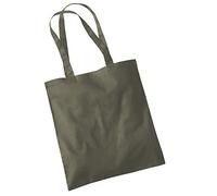 Westford Mill Promo Bag For Life - 10 Litres (Pack Of 2) (One Size) (Olive)