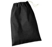 Westford Mill Recycled Cotton Stuff Bag in Black | Size: Large Westford Mill Black L