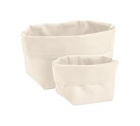 Westford Mill Reversible Canvas Organizer Natural (M)