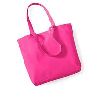 Westford Mill Shopper Bag 180 – Unisex Adult – Fuchsia – One Size