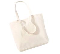 Westford Mill Unisex Adult 180 Shopper Bag - Natural, One Size