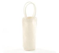 Westford Mill Unisex Adult 620 Fairtrade Bottle Bag - Natural, One Size