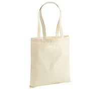 Westford Mill Unisex Adult 801 Earthware Bag - Natural, One Size