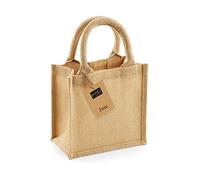 Westford Mill Jute Petite Gift Bag W411 Natural One Size