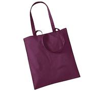 Westford Mill W101 Bag for Life - Long Handles - Burgundy
