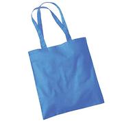 Westford Mill W101 Bag for Life - Long Handles - Cornflower Blue