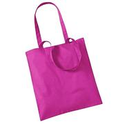 Westford Mill W101 Bag for Life - Long Handles - Fuchsia