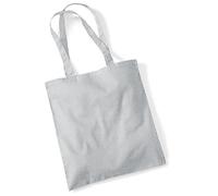 Westford Mill W101 Bag for Life - Long Handles - Light Grey