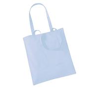 Westford Mill W101 Bag for Life - Long Handles - Pastel Blue