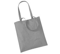 Westford Mill W101 Bag for Life - Long Handles - Pure Grey