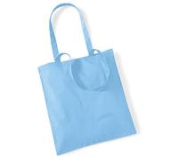 Westford Mill W101 Bag for Life - Long Handles - Sky Blue