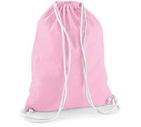 Westford Mill Cotton Gymsac W110 – Classic Pink/White