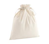Westford Mill W118 Organic Cotton Draw Cord Bag