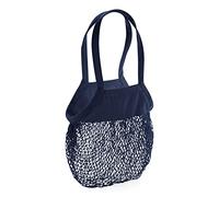 Westford Mill W150 Organic Cotton Mesh Grocery Bag - Navy