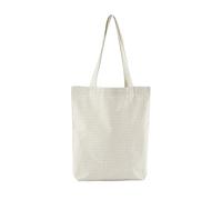 Westford Mill W251 Striped Organic Cotton Tote - Red Stripe