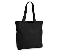 Westford Mill W265 Organic Premium Cotton Maxi Tote - Black