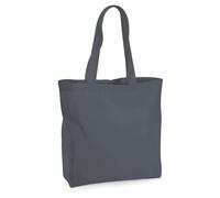 Westford Mill W265 Organic Premium Cotton Maxi Tote - Graphite Grey