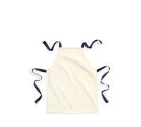 Westford Mill FairTrade Cotton Junior Apron One Size Natural/French Navy